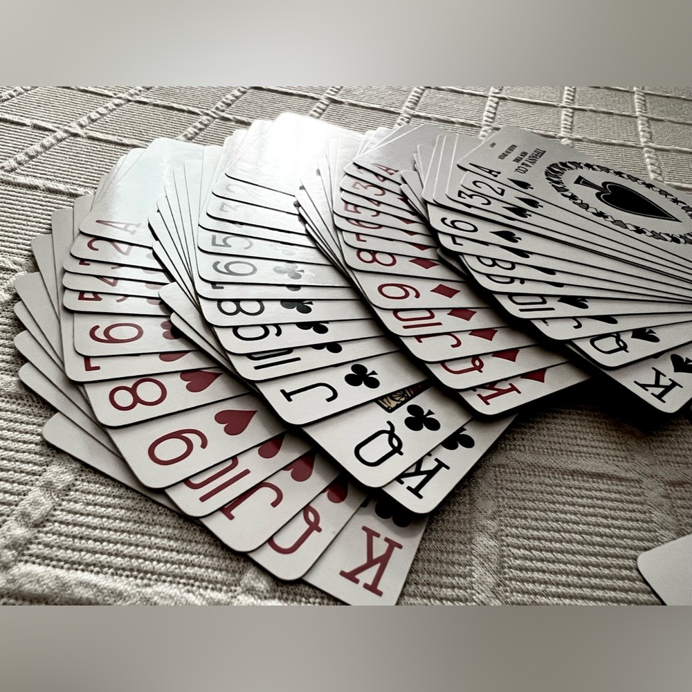 Tiffany & Co. deck playing cards argyle diamond pink Tiffany blue white black - Picture 5 of 12